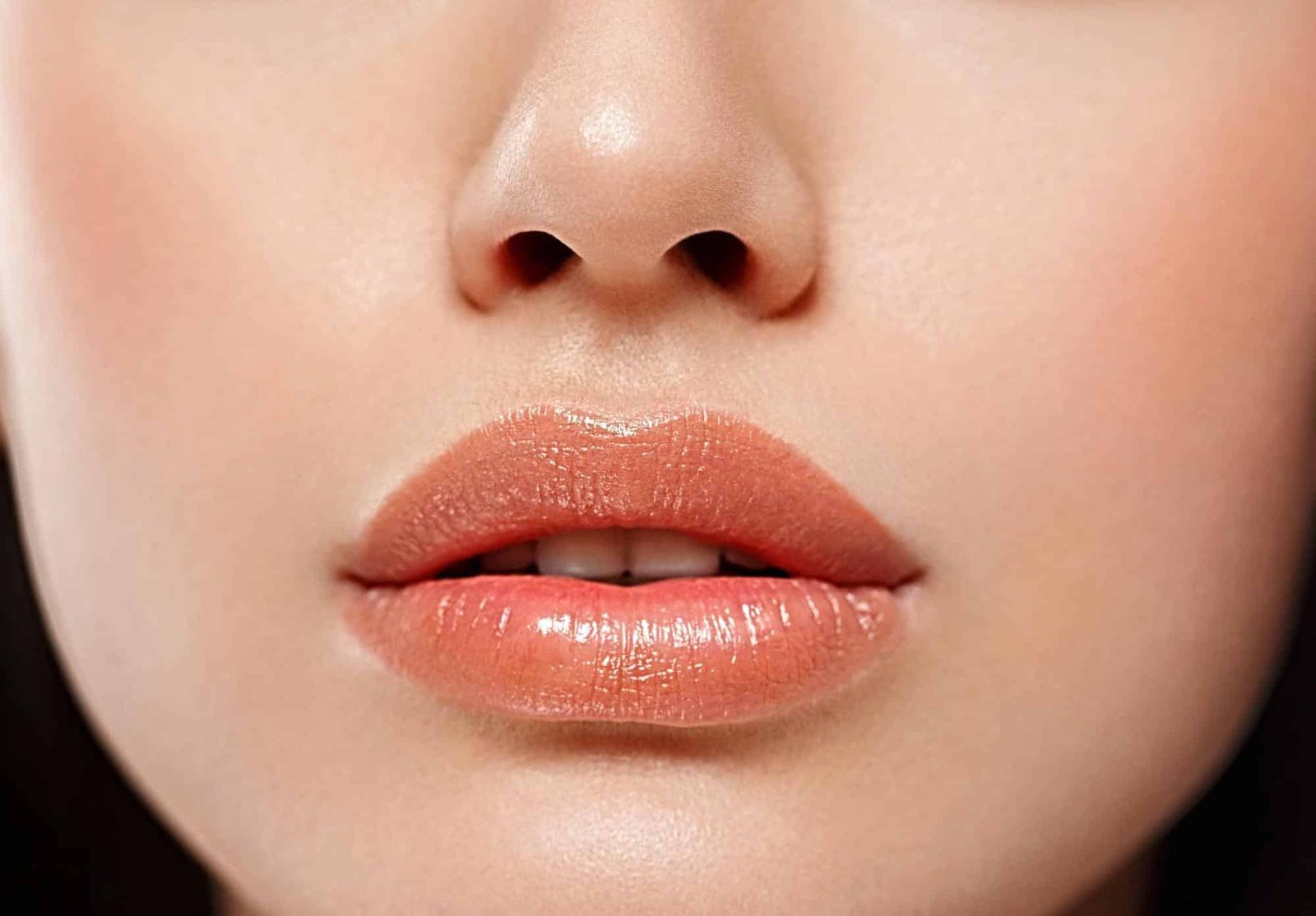 woman with beautiful lips