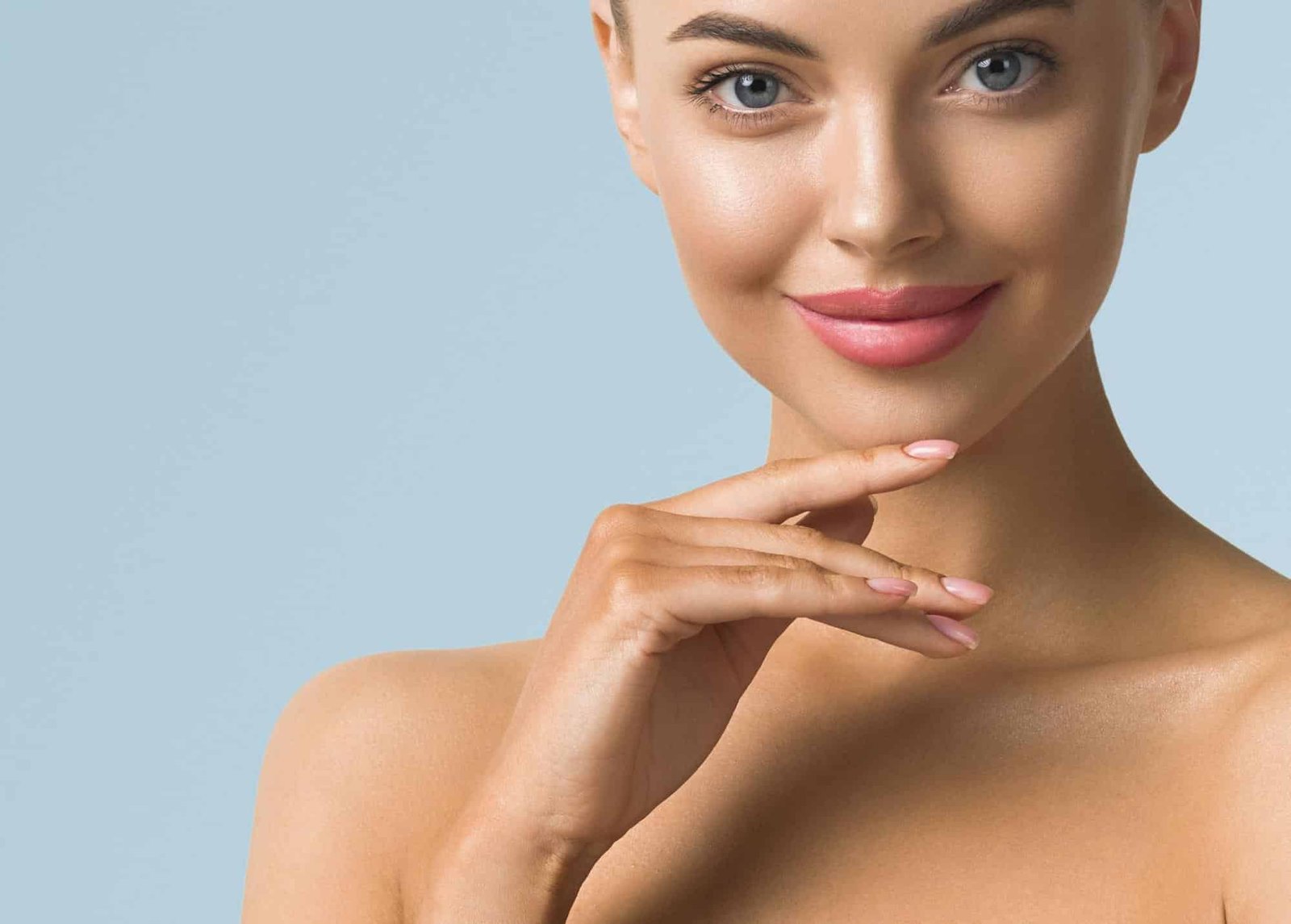 woman with beautiful and healthy skin representing the benefits of cosmetic skin treatments in Weslaco, TX