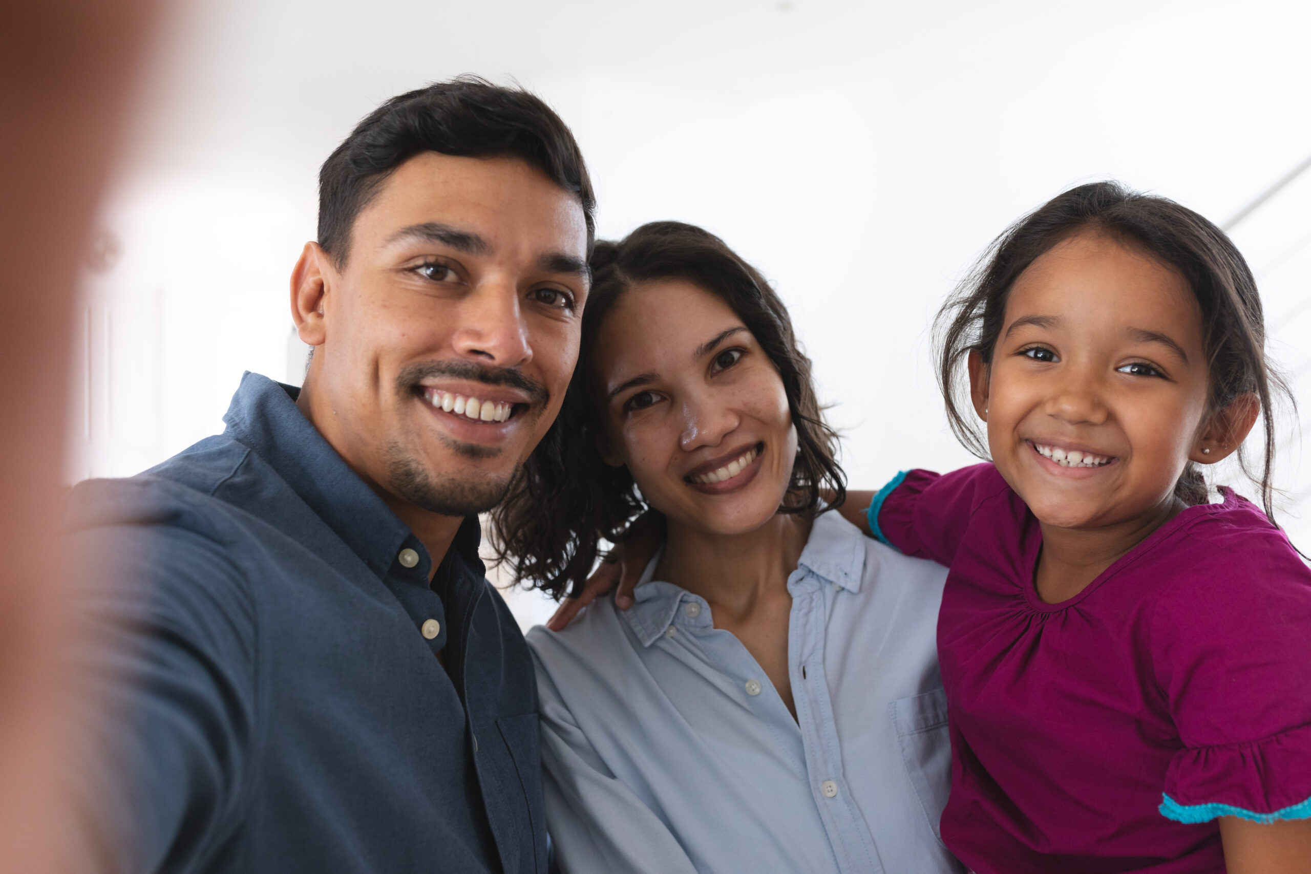 family representing the need for medical care in Weslaco, TX